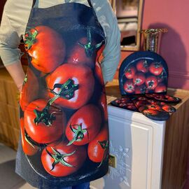 Кухонный набор Помидоры mato® 100% узбекский хлопокКухонный набор Помидоры mato® 100% узбекский хлопок