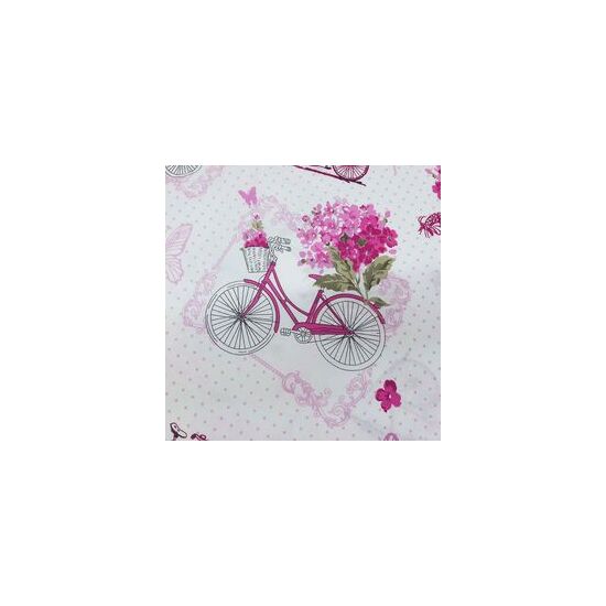 Комплект_постельного_белья_6045_поплин_Велосипеды_с_розовой_сиренью_6