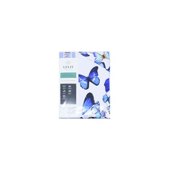 Комплект_постельного_белья_Lelit_синие_бабочки_перкаль_1