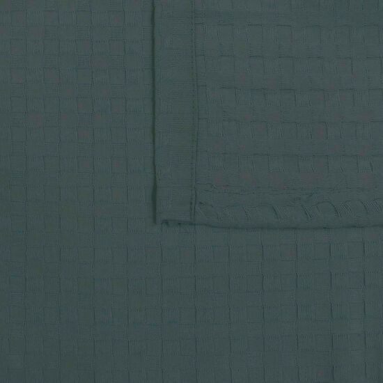 Покрывало вафельное Spring 155*200 см Болотный зеленый