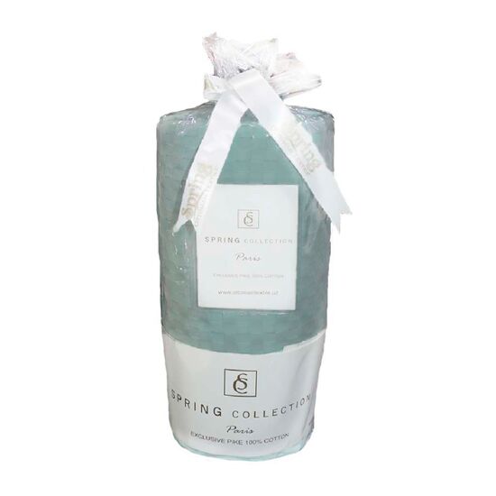 Покрывало вафельное Spring 155*200 см Болотный зеленый