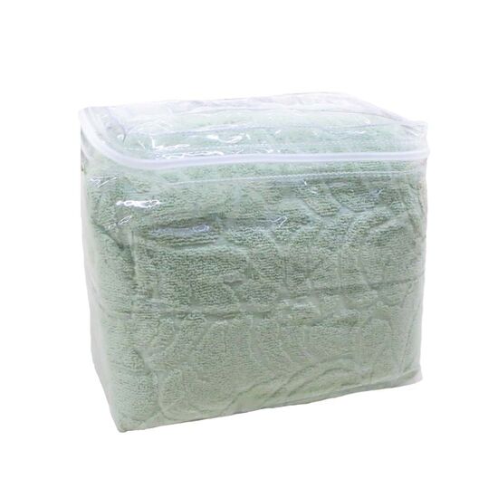 Покрывало махровое Parisa Home 150*200 см Оливковый в подарочной сумке